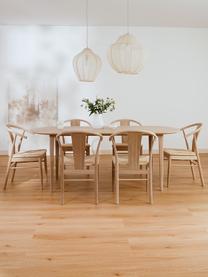 Oválný jídelní stůl z dubového dřeva Archie, 200 x 100 cm, Masivní lakované dubové dřevo
100 % FSC dřevo  z udržitelného lesnictví, Dub sonoma, Š 200 cm, H 100 cm