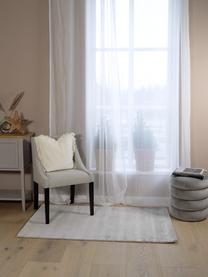 Ręcznie tkany dywan z wiskozy Jane, Jasny szarobeżowy, S 300 x D 400 cm (Rozmiar XL)