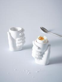 Coquetier Imogen, 2 élém., Porcelaine, Blanc, Ø 5 x haut. 10 cm