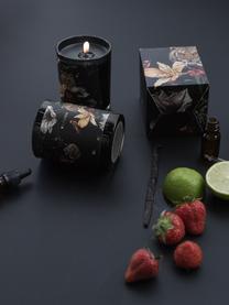 Komplet świec zapachowych Wilderness (ananas, grejpfrut), 2 elem., Czarny, odcienie zielonego, odcienie szarego, Ø 6 x W 7 cm