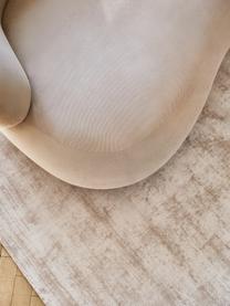 Handgewebter Viskoseteppich Jane, Flor: 100 % Viskose, Beige, B 120 x L 180 cm (Größe S)