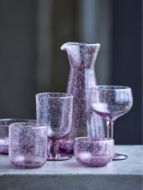 Weingläser Valencia in Rosa, 6 Stück, Glas, Rosa, Ø 9 x H 16 cm