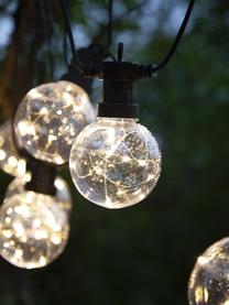 Outdoor LED-Lichterkette Big Cirkus, 950 cm, 10 Lampions, Lampions: Kunststoff, Schwarz, L 950 cm