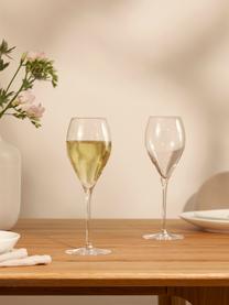 Kieliszek do szampana ze szkła kryształowego Prestige, 6 szt., Szkło kryształowe, Transparentny, Ø 8 x W 23 cm, 340 ml