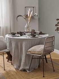 Alfombra artesanal de yute Shanta, 100% yute, Beige, gris, An 80 x L 150 cm (Tamaño XS)