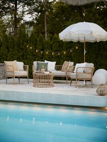 Garten-Lounge-Set Hampton, 4-tlg., Bezug: 100% Polyester, Gestell: Aluminium, beschichtet, Beige, Set mit verschiedenen Größen