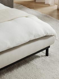 Čalouněná postel bez čela Meya, Béžová, Š 140 cm, D 200 cm