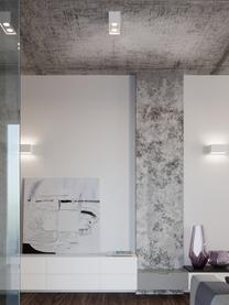 Faretti da soffitto Geo, Lampada: alluminio, Bianco, Larg. 20 x Alt. 10 cm
