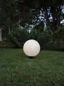 Bodenleuchte Gardenlight mit Stecker, Lampenschirm: Kunststoff, Weiß, Schwarz, Ø 40 x H 38 cm
