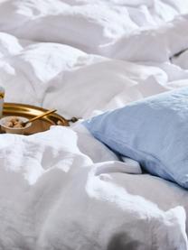 Poszewka na poduszkę z lnu z efektem sprania Nature, 2 szt., Jasny niebieski, S 40 x D 80 cm
