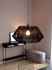 Lampa wisząca Hadi, Czarny, Ø 48 x W 22 cm