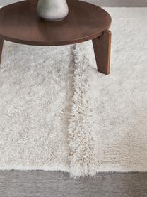 Tapis en laine fait main Tundra, lavable, Blanc crème, larg. 80 x long. 140 cm (taille XS)