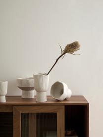 Wazon z ceramiki Mushroom, Ceramika, Kremowobiały, Ø 14 x W 23 cm