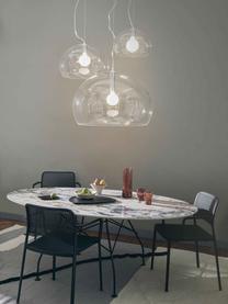 Závesná lampa Small FL/Y, Priehľadná, Ø 38 x V 28 cm