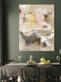 Bemalter Leinwanddruck Artcast, Bild: Digitaldruck mit Ölfarben, Bunt, B 90 x H 120 cm