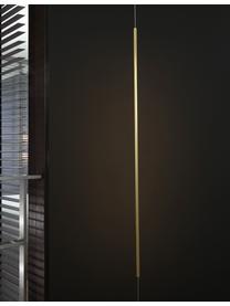 Designové závěsné LED svítidlo s podlahovým upevněním Elettra, Zlatá, Ø 7 cm, V 120 cm