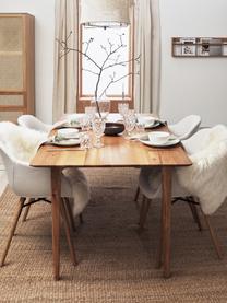 Mesa de comedor de madera de roble maciza Archie, tamaños diferentes, Madera de roble maciza barnizada
100% madera con certificado FSC, procedente de silvicultura sostenible, Madera de roble, An 200 x F 100 cm