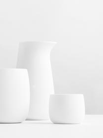 Mug à espresso isotherme design Foster, 2 pièces, Porcelaine, Extérieur : blanc, mat Intérieur : blanc, brillant, 40 ml