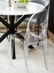 Transparenter Stuhl Victoria Ghost, Polykarbonat, Transparent, B 38 x T 52 cm