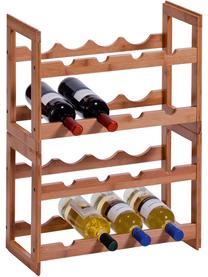 Casier à vin pour 8 bouteilles en bambou Pelo, Bambou, Brun clair, larg. 47 x haut. 32 cm