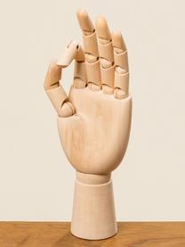 Objet décoratif Hand, Arbre d'herbe, Bois clair, larg. 7 x haut. 25 cm