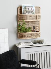 Mensola da parete in rattan Lucca, Rattan, finitura naturale, Marrone, Larg. 55 x Alt. 70 cm