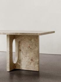 Tavolino da salotto in arenaria Androgyne, Struttura: arenaria (Kunis Brescia), Pietra arenaria, Larg. 120 x Prof. 45 cm