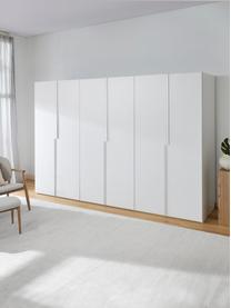 Armadio componibile ad ante girevoli Leon, larg. 300 cm, diverse varianti, Bianco, Interno Premium, larg. 300 x alt. 236 cm