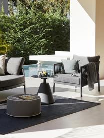 Ogrodowy fotel wypoczynkowy Florencia, Tapicerka: olefin (100% polipropylen, Antracytowy, S 80 x G 85 cm