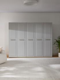 Modulární skříň s otočnými dveřmi Charlotte, šířka 250 cm, více variant, Šedá, Interiér Basic, V 200 cm