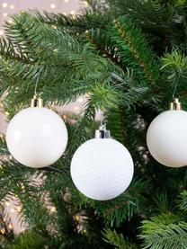 Set palline di Natale infrangibili Mona 30 pz, Bianco, beige, Set in varie misure