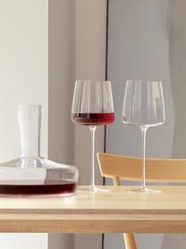 Rotweingläser Metropolitan, 4 Stück, Glas, Transparent, Ø 9 x H 20 cm, 400 ml