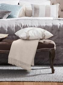 Plaid léger en laine d'alpaga Luxury, Beige, larg. 130 x long. 200 cm