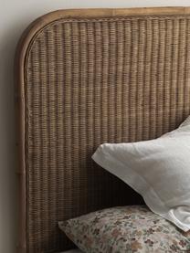Rattan-Kopfteil Helen, Rattan, Braun, B 160 x H 137 cm