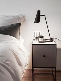 Grande lampe de bureau en métal Cal, Noir, larg. 40 x haut. 50 cm
