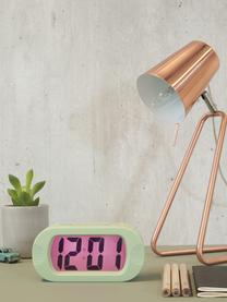 Bureaulamp Zet, Lampenkap: gelakt metaal, Lampvoet: gelakt metaal, Koperkleurig, B 16 x H 35 cm