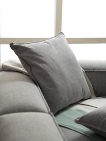 Cojín para sofá Lennon, Tapizado: 100% poliéster, Tejido gris claro, An 60 x L 60 cm