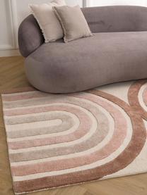 Ručne tuftovaný koberec s nízkym vlasom Jules, Béžová, Š 120 x D 180 cm (veľkosť S)