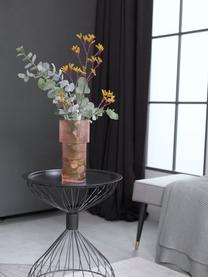Skleněná váza Lija, Sklo, Jantarová, transparentní, Ø 14 cm, V 30 cm