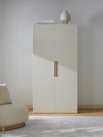 Modulární skříň s otočnými dveřmi Simone, šířka 100 cm, více variant, Dřevo, béžová, Interiér Basic, výška 200 cm
