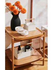 Mesa auxiliar de roble Libby, Estructura: madera de roble maciza pi, Roble, An 49 x Al 50 cm