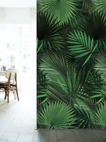 Behang Palm Leaves, Vlies, milieuvriendelijk en biologisch afbreekbaar, Groen, 98 x 280 cm