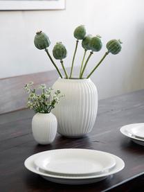 Ručne vyrobená váza z porcelánu Hammershoi, Porcelán, Biela, Ø 17 x V 20 cm