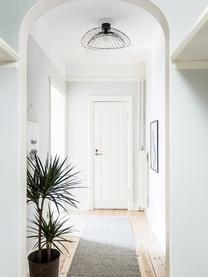Kinkiet/lampa sufitowa z wtyczką Ray, Czarny, Ø 60 x W 20 cm
