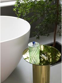 Aufbewahrungsdose Spiral, Glas, Grün, Ø 11 x H 12 cm