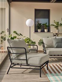 Garten-Loungesessel Mareluz, Gestell: Metall, verzinkt und lack, Beige, B 80 x T 76 cm
