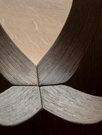 Tavolo rotondo con finitura in legno di quercia scuro Androgyne, diverse misure, Pannello di fibra a media densità (MDF) con finitura in legno di quercia, Marrone scuro, Ø 120 x Alt. 73 cm