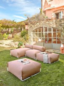 Garten-Loungesessel Square, Bezug: Polyester, Polypropylen, , Gestell: Aluminium, lackiert, Rosa, B 101 x T 101 cm