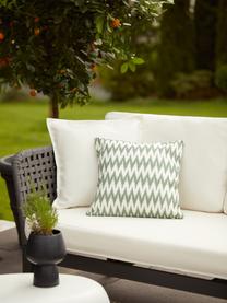 Outdoor stoelkussen Maillot met Ikat patroon, 100% acryl

Het materiaal dat in dit product is gebruikt, is getest op schadelijke stoffen en gecertificeerd volgens STANDARD 100 door OEKO-TEX®, 2016OK0494, Groen, B 40 x L 40 cm