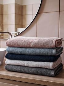 Eenkleurige handdoek Comfort, verschillende formaten, Donkergrijs, Handdoek, B 50 x L 100 cm, 2 stuks
